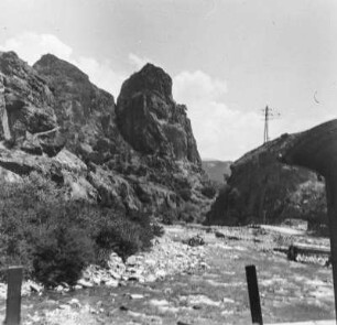 Gebirge : Blick über eine Gebirgslandschaft.