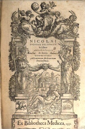 Nicolai Tignosii In libros Aristotelis de anima commentarii
