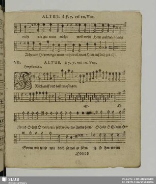 VII. Frisch auf und lasst uns singen