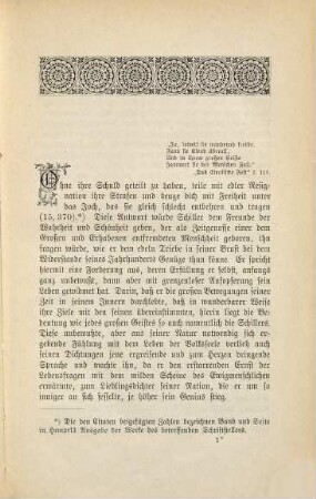 Versuch einer Schillerschen Ästhetik : Studie