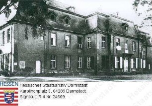Darmstadt-Bessungen, Orangerie / Rückseite