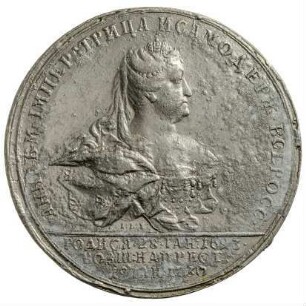 Medaille, 1740