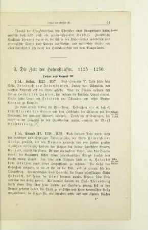 3. Die Zeit der Hohenstaufen. 1125-1250