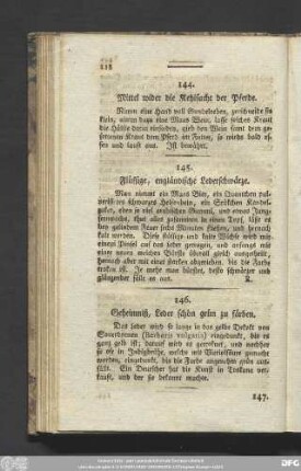 146. Geheimniß, Leder schön grün zu färben.