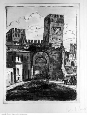 Skizzenalbum Band 1Porta San Lorenzo - Album Giani (I)