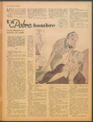 Un pobre hombre : Cuento dialogado por Rafael di Yorio