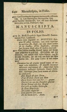 Manuscripta.