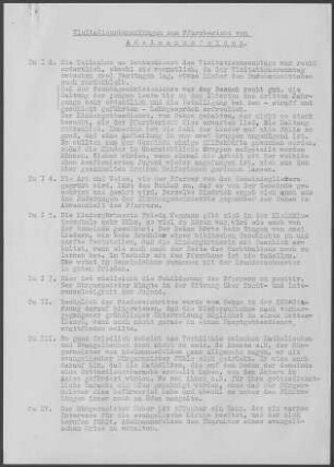 Adelmannsfelden: Visitationsbericht mit Pfarrbericht 1947