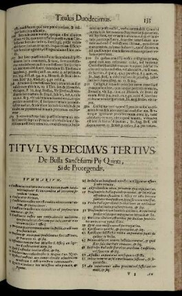 Titvlvs decimvs tertivs