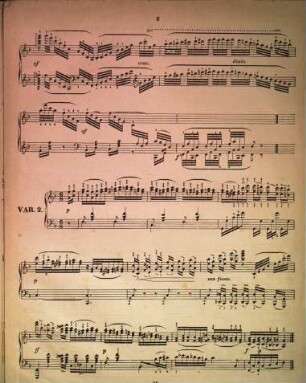 Ausgewählte Compositionen für das Pianoforte, 5. Grosse Variationen: über Es kann ja nicht immer so bleiben ; op. 10