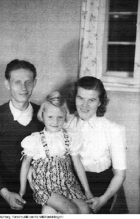 Altenberg, Zinnwald, Klügelhütte. Berliner Kinder zur Erholung auf der Hütte - Aktion der Volkssolidarität, um 1947