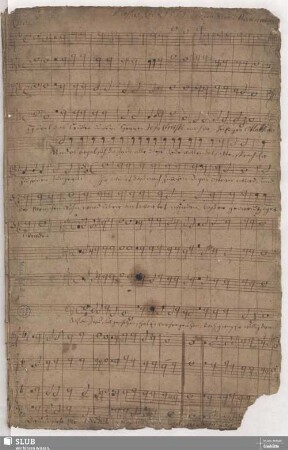 Passio secundum Matthaeum - Mus.Gl.3,1 - Mus.Gl.3,1a : V (8), Coro