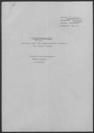 Schelkingen-Weiler (Blaubeuren): Pfarrbericht Weiler 1934