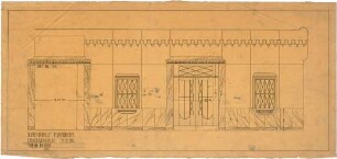 Billing, Hermann; Mannheim (Baden-Württemberg); Kunsthalle - Eingangshalle, Wand (Ansicht)