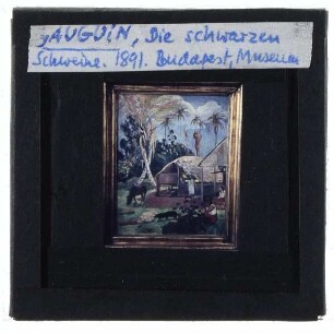 Gauguin, Die schwarzen Schweine