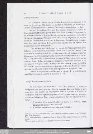 L՚image du Turc avant Nicopolis