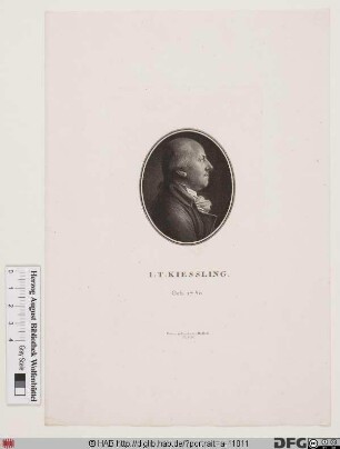 Bildnis Johann Tobias Kiessling