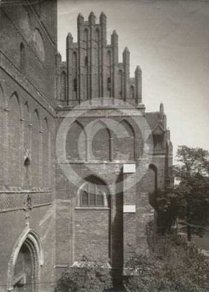 Südwestgiebel der Johanniskirche Danzig