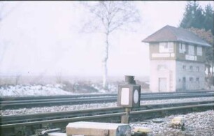 Gäubahn Eutingen Stellwerk 1 Weichenantrieb Weichenlaterne