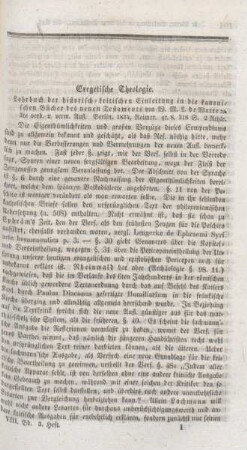 Exegetische Theologie