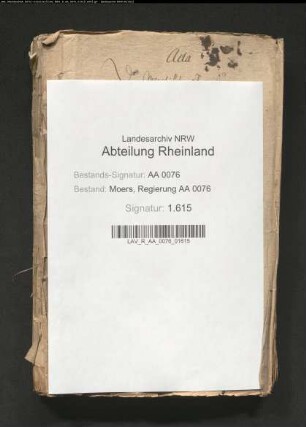Freiwillige Distraktion der Mechelen-Kathe zu Neukirchen