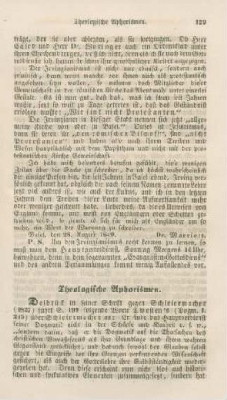 129-132 Theologische Aphorismen