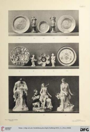 Tafel I-XI