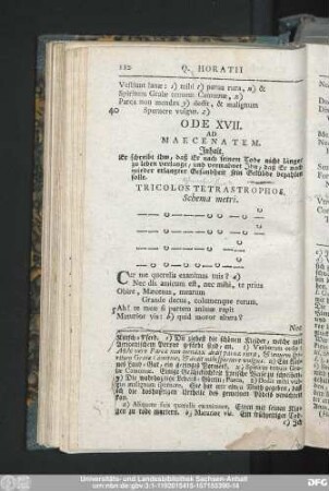 Ode XVII. Ad Maecenatem.