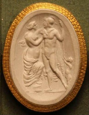 Mars und Venus mit Cupido (Daktyliothek, Zweites Historisches Tausend)