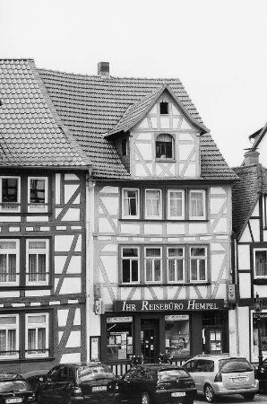 Wohnhaus, Fachwerk; Gelnhausen, Untermarkt 9