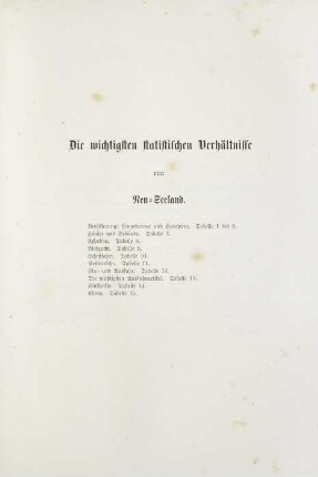 533-546, Die wichtigsten statistischen Verhältnisse von Neu-Seeland