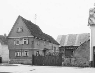Fachwerkwohnhaus; Echzell, Erbsengasse 1