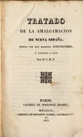 Tratado de la amalgamacion de Nueva España