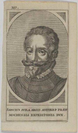 Bildnis des Sancivs Avila