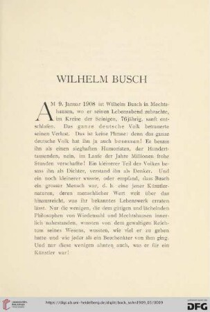 Wilhelm Busch