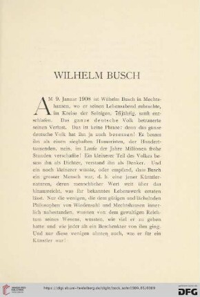 Wilhelm Busch