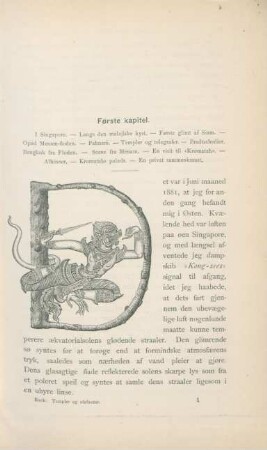Foerste kapitel