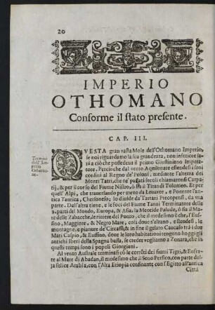 Imperio Othomano Conforme il stato presente.