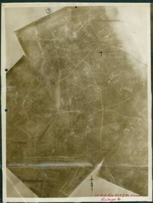Foto des Geländes zwischen Auchonvillers und Englebelmer südwestlich von Beaumont-Hamel