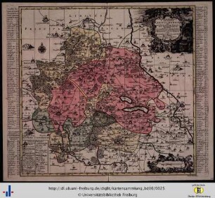 Delineatio geographica Comitatus Mansfeldensis