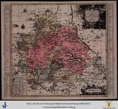 Delineatio geographica Comitatus Mansfeldensis