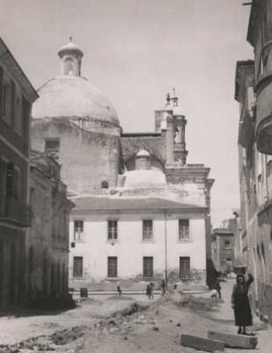 Sorso. Sardinien. Italien. Pfarrkirche San Pantaleo, errichtet 1836