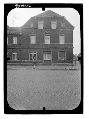 Hagenow, Bergstraße 1. Straßenfront (Schweriner Straße)
