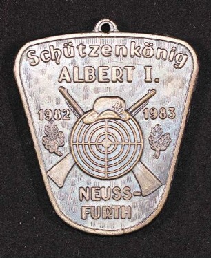 Orden Schützenkönig Neuss-Furth 1982/83 Albert Krings