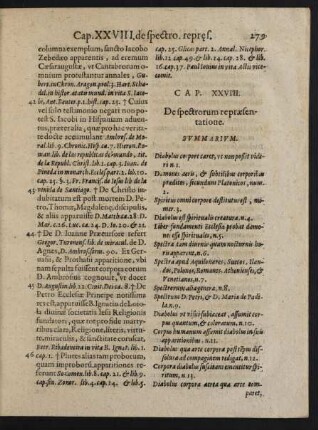 Cap. XXVIII. De spectrorum repraesentatione