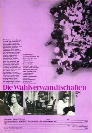 Die Wahlverwandtschaften