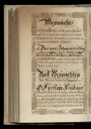 Weynachts-Lieder