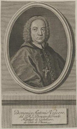 Bildnis von Domenico Antonio Vescovo