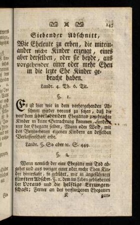 145-153, Siebender Abschnitt