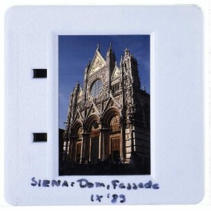 Siena, Dom : Fassade